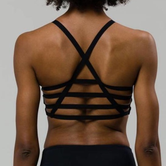 Onzie Strappy Top with Rose Gold Foil Feathers - Picture 4 of 9